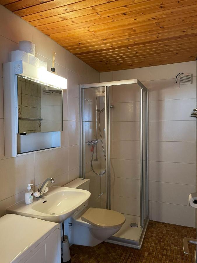 Gemuetliche Wohnung Mit Traumaussicht! Albinen Extérieur photo