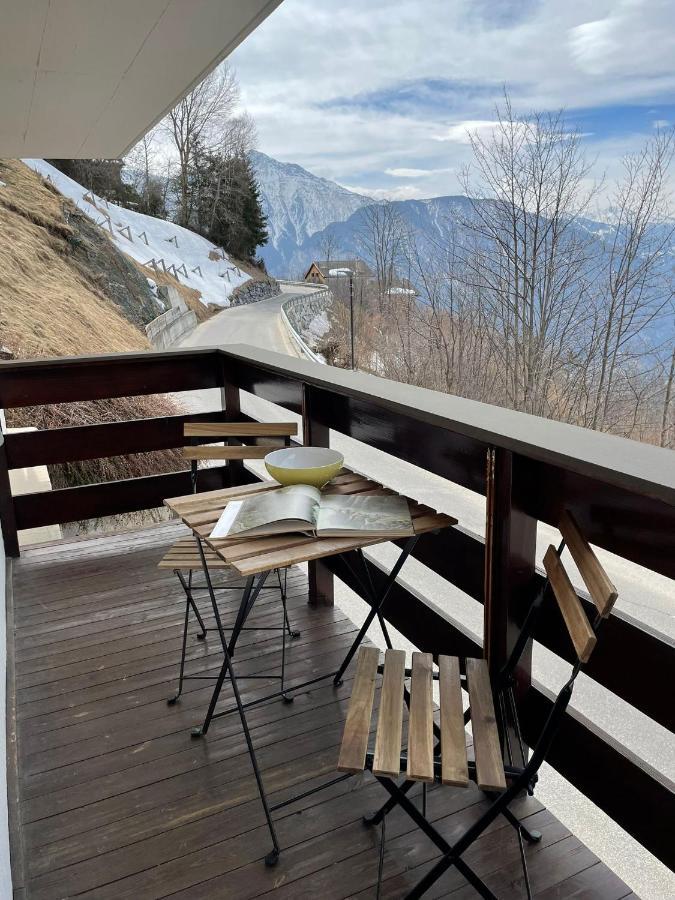 Gemuetliche Wohnung Mit Traumaussicht! Albinen Extérieur photo