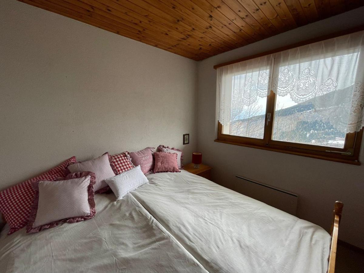 Gemuetliche Wohnung Mit Traumaussicht! Albinen Extérieur photo